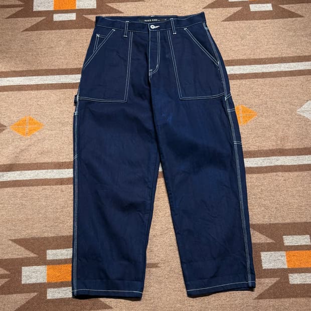 니코앤드 와이드실루엣 데님 카펜터 팬츠 33