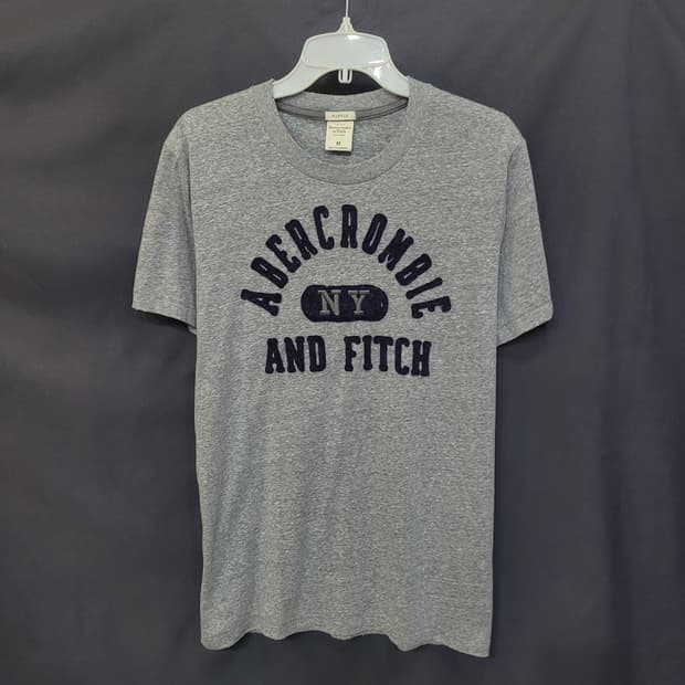 abercrombie 아베크롬비 빈티지 빅로고 셔츠 