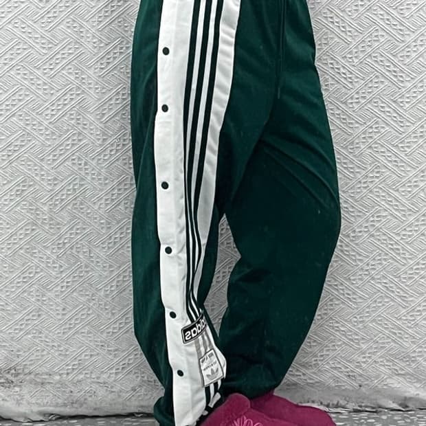 아디다스 아디브레이크 Y2K 딥그린 조거 트랙팬츠 S C07911