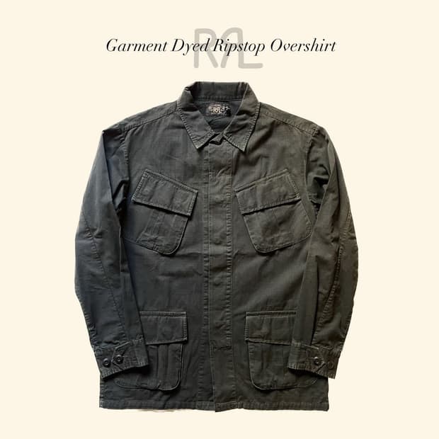 RRL 정글 퍼티그 립스탑 자켓 M