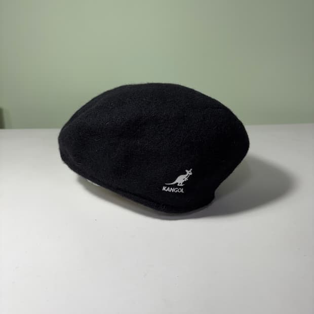 S-M 캉골 블랙 빵모자 헌팅캡