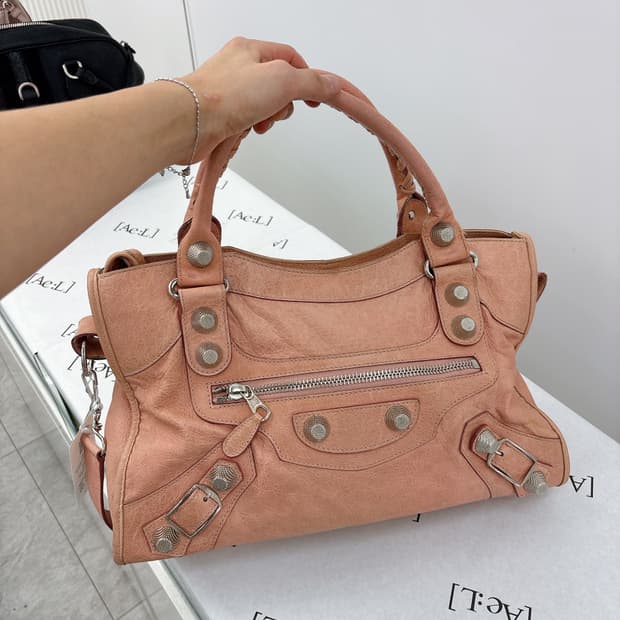 발렌시아가 자이언트 모터백 (라지)