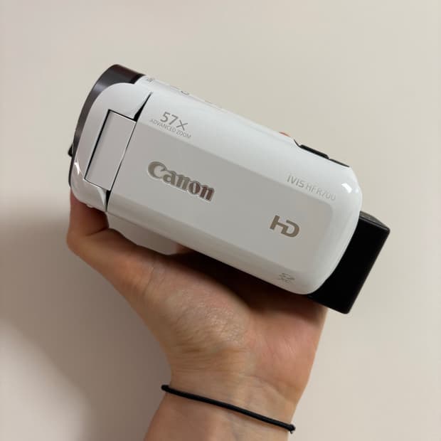 [풀박스] 캐논 IVIS HF R700 화이트