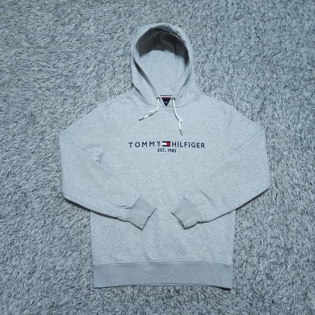 타미힐피거) L 남자 기모 후드티셔츠 / 왕눈이샵