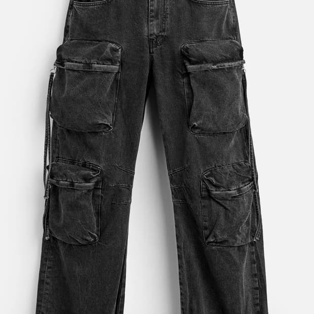 자라 카고 데님팬츠 판매합니다