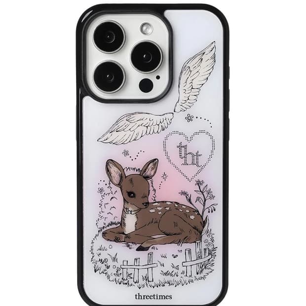쓰리타임즈 밤비 케이스 sleepy bambi iphone case