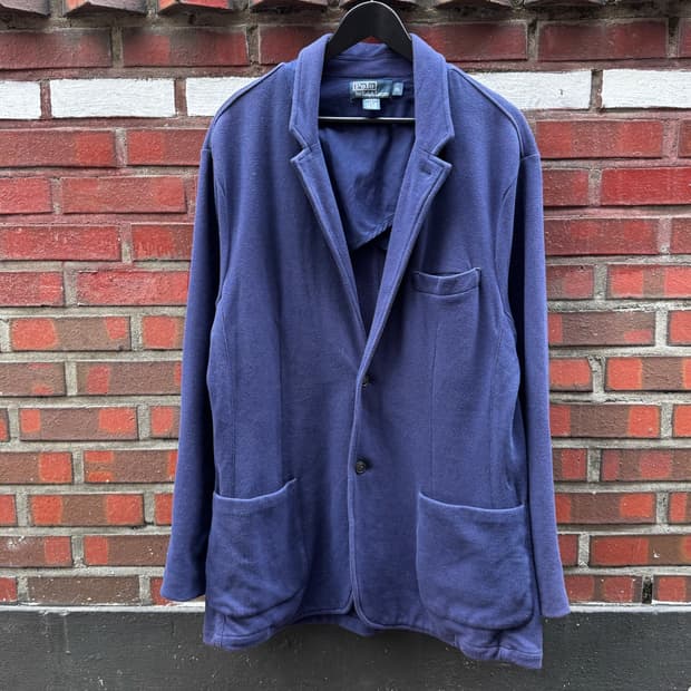 폴로랄프로렌 코튼 2B 블레이저 자켓 