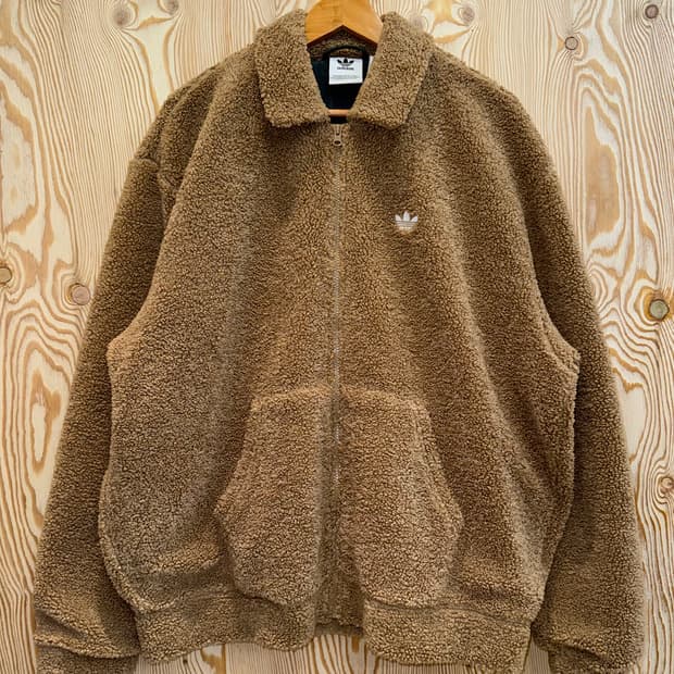 아디다스 플리스 트랙탑