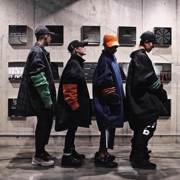 라프시몬스 17aw 헤비울 암워머