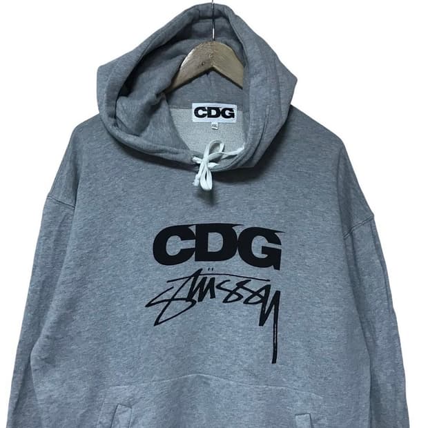 꼼데가르송 스투시 대장급 후드티