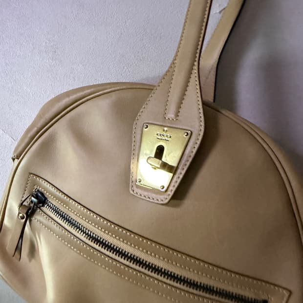 빈티지 구찌  90671  잠금 숄더백