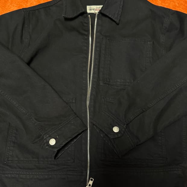 스투시 오버다이드 워크 자켓 S