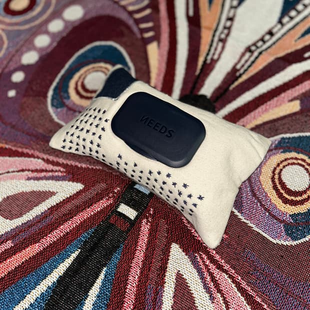 사시코 물티슈 케이스 sashiko Wet tissue case 007