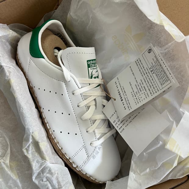 <adidas x CLOT> 콜라보 스텐스미스 새상품 220