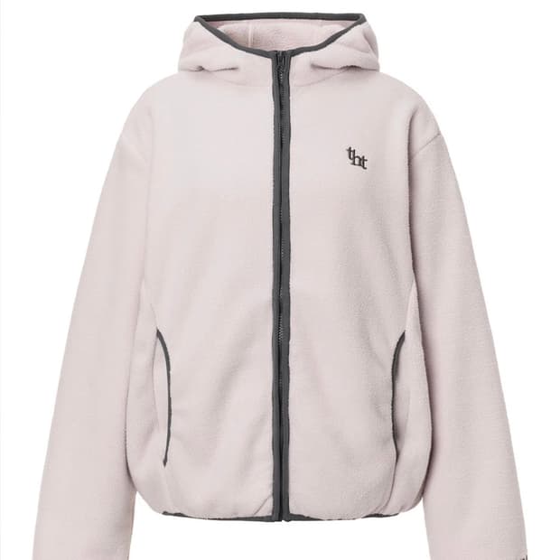 쓰리타임즈 쿠키 플리스 핑크