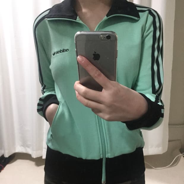 아디다스 민트 초코 프란쯔 트랙탑 져지 90