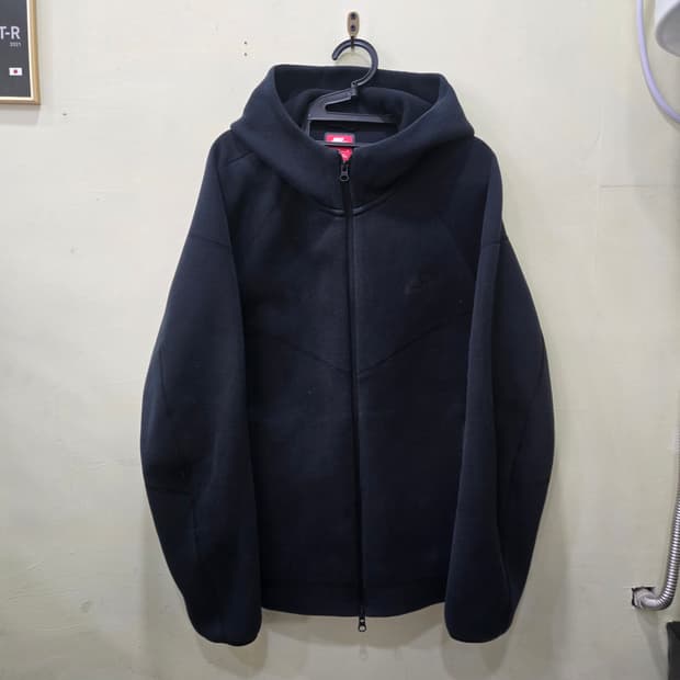 NIKE 베이직 풀집 후드 자켓 (XL)