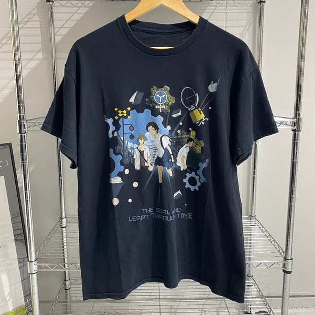 시달소 시간을달리는소녀 부틀렉 애니메이션 티셔츠