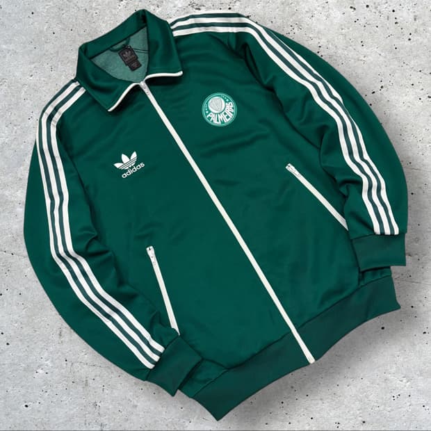 [105] 08s 아디다스 팔메이라스 트랙탑 그린 져지 C345