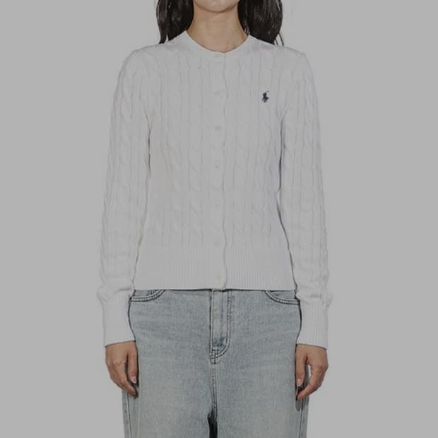 폴로랄프로렌 케이블 면 니트 M _ 여성