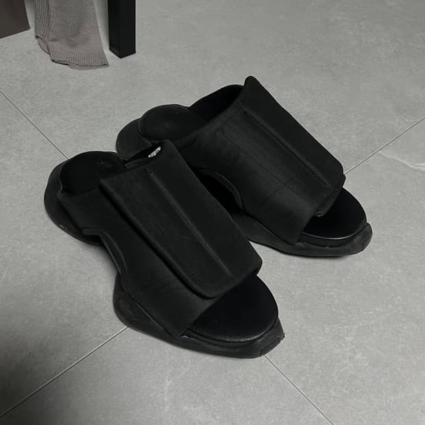 Rickowens X Adidas paded Clog sandals
