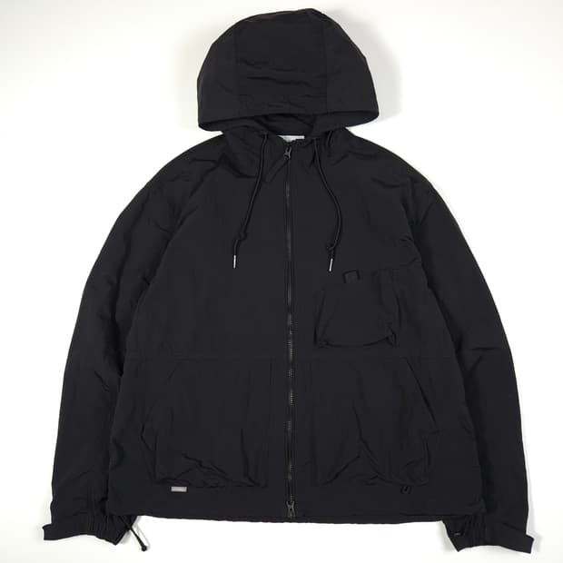 에스피오나지 후드 바람막이 블랙