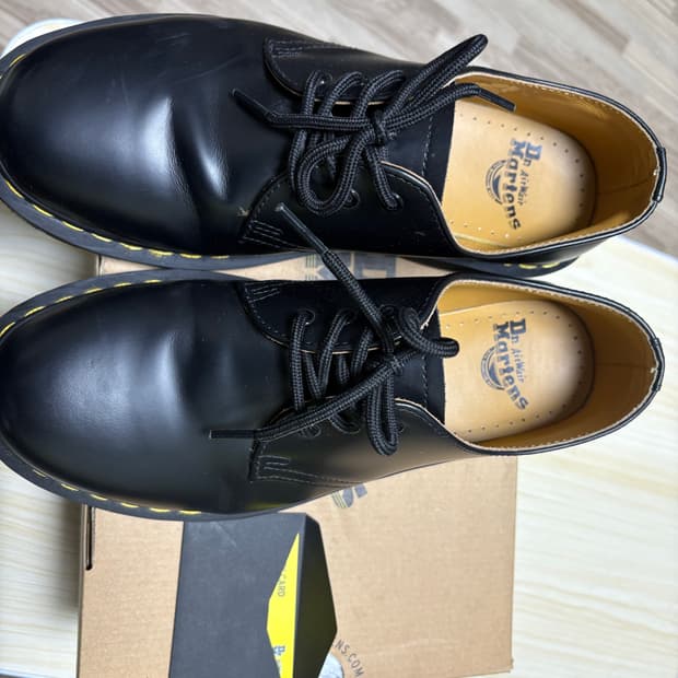 닥터마틴 1461 스무스 블랙 250