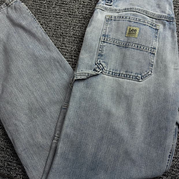 Lee USA 오리지날 카펜터 데님 워크 팬츠 1418