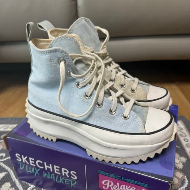 컨버스 런스타 하이크 데님 230