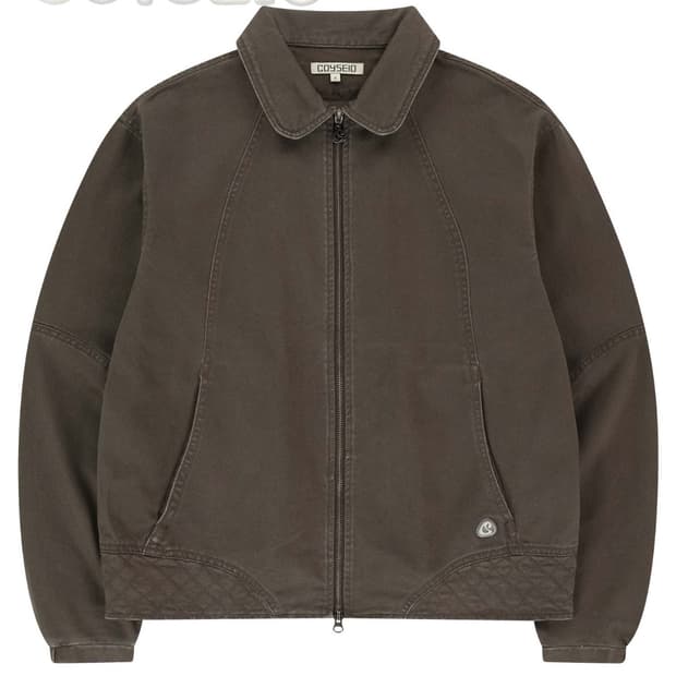 코이세이오 라운드 카라 자켓 코코아컬러 판매