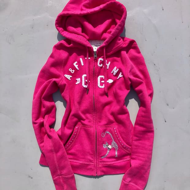 hot pink kitty cat hoodie