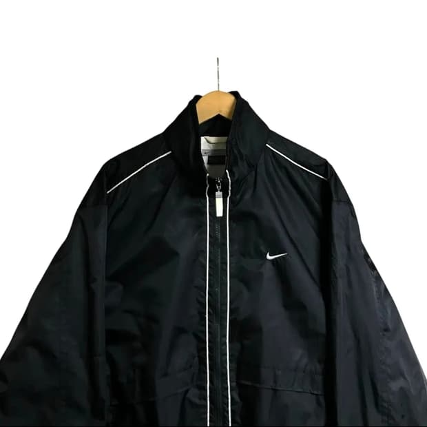 나이키 00s 검정 바람막이 자켓