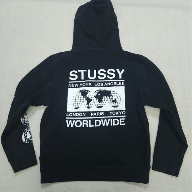 스투시 월드와이드 후드티 M