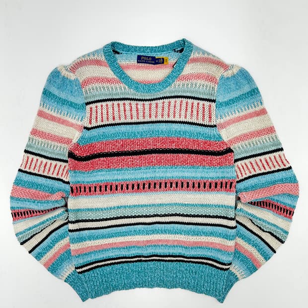 폴로 랄프로렌 패턴 니트