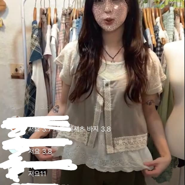 후유빈티지 모리 코디 세트 몽글카메카라하나스즈코모리걸