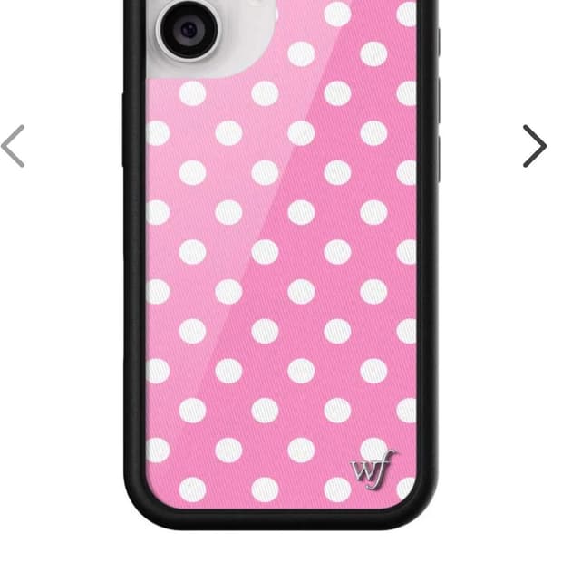 Wildflower 와일드플라워 아이폰17 핑크 닷 케이스 (새상품)
