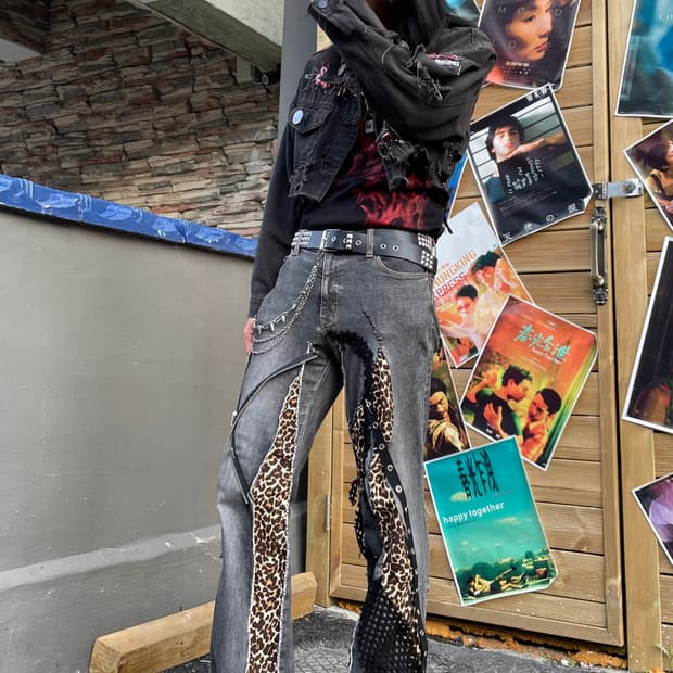 RB.A Ruin flared jeans 
