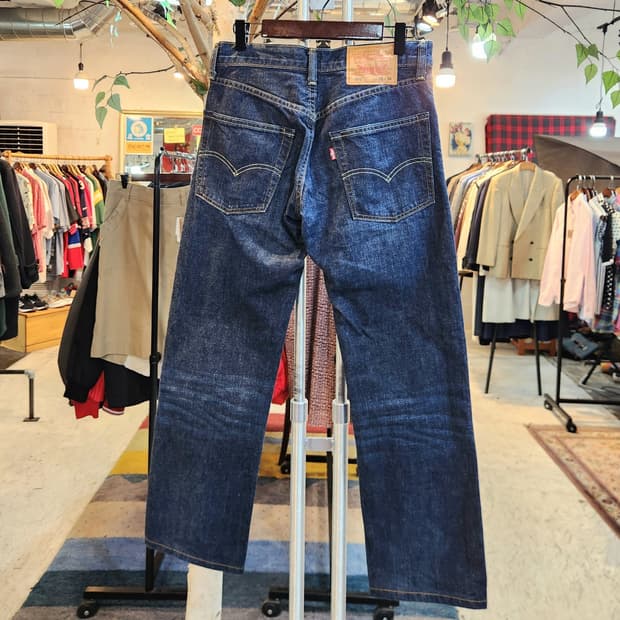 리바이스 502 로우라이즈 데님 팬츠