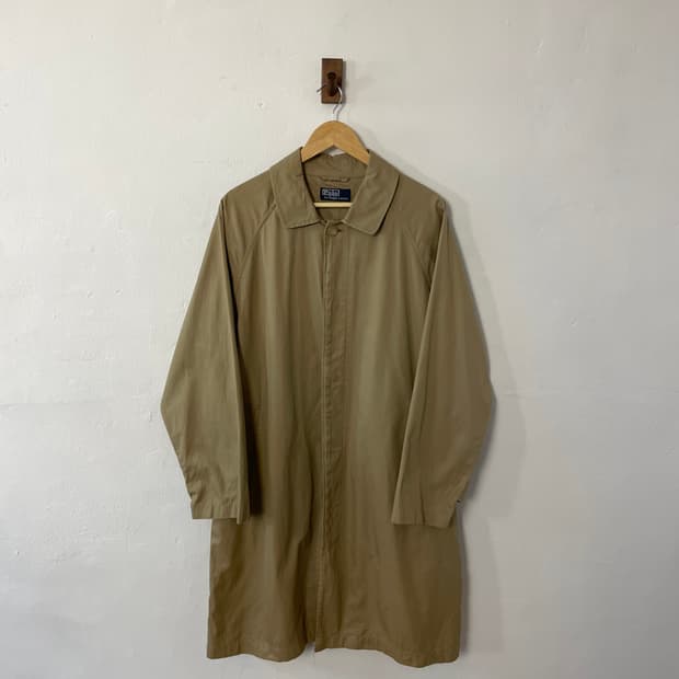 폴로 트렌치 코트 