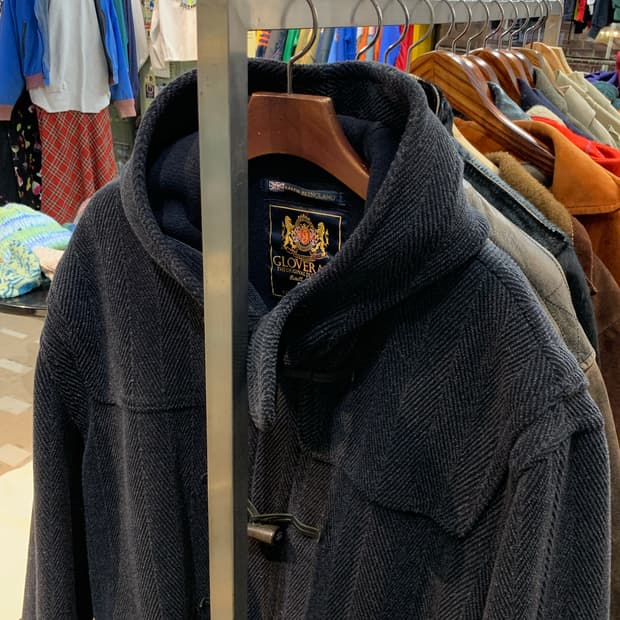 90s 글로버올 컷파일 울 더플코트 킹스턴