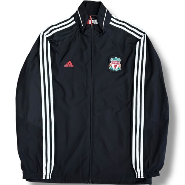 Adidas 리버풀 블랙 바람막이 자켓