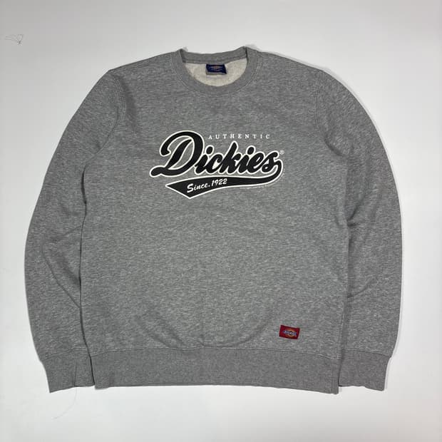 디키즈 그레이 로고 맨투맨 