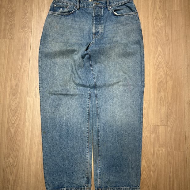 [32] 스투시 빅올진 워시드 블루 big ol jean