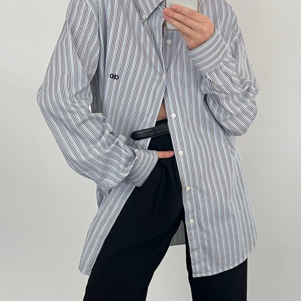 Salvatore ferragamo Striped Button Up