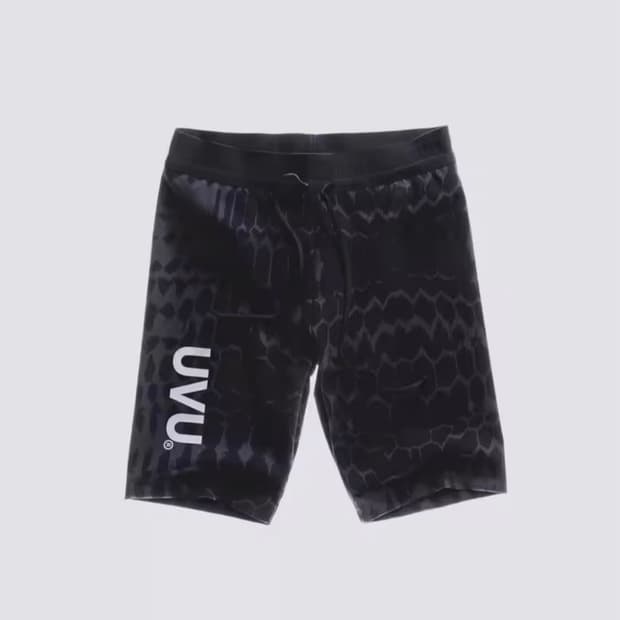 UVU 베를린 레오파드 하프 타이즈 XL