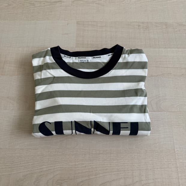 Sunnei 스트라이프 반팔