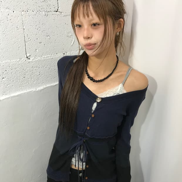 비비안 웨스트우드 스트링 가디건 