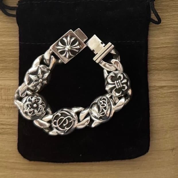 크롬하츠 멀티링크 5링크 팔찌