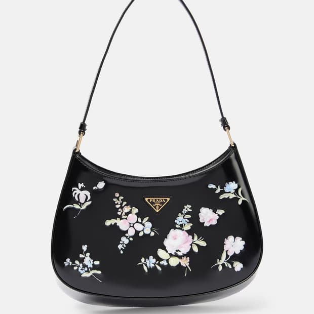 Prada floral Cleo bag 프라다 플로럴 클레오 백
