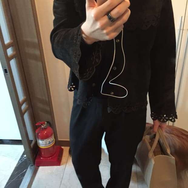 OS / Hysteric Glamour Suede Jacket